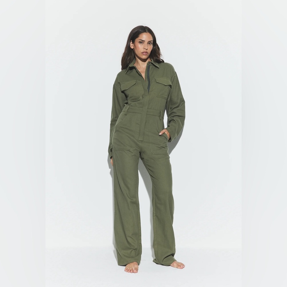 NWT RIVET UTILITY Powerhouse Green Jumpsuit‎ Size XL